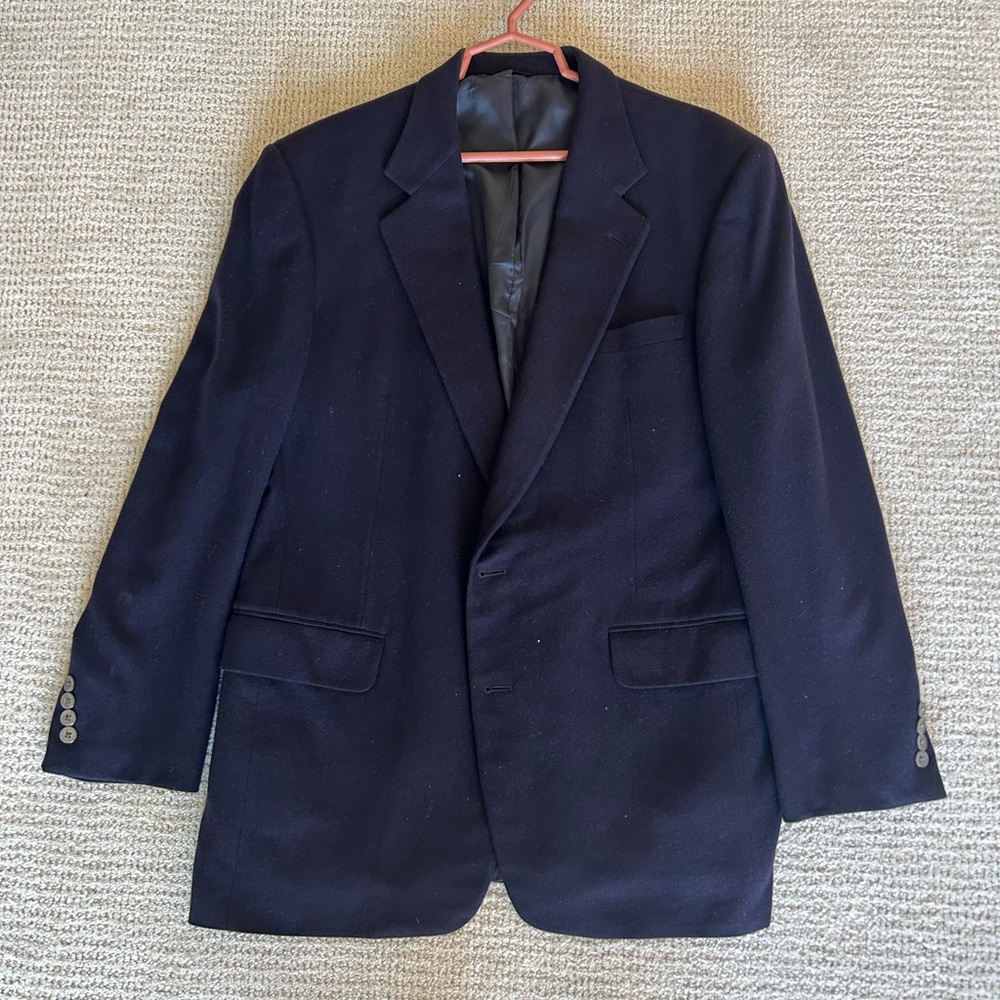 Elegant Navy Men's Blazer